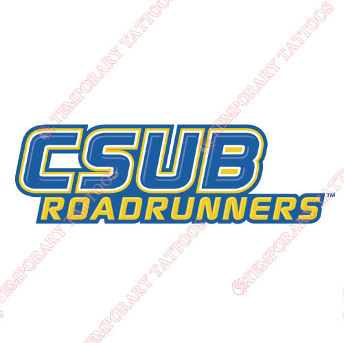 CSU Bakersfield Roadrunners Customize Temporary Tattoos Stickers N4058